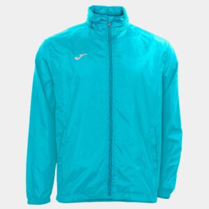 Kurtka Ortalionowa przeciwdeszczowa unisex Joma- turkusowy fluor