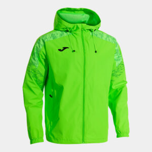 Kurtka przeciwdeszczowa Joma - zielony fluor