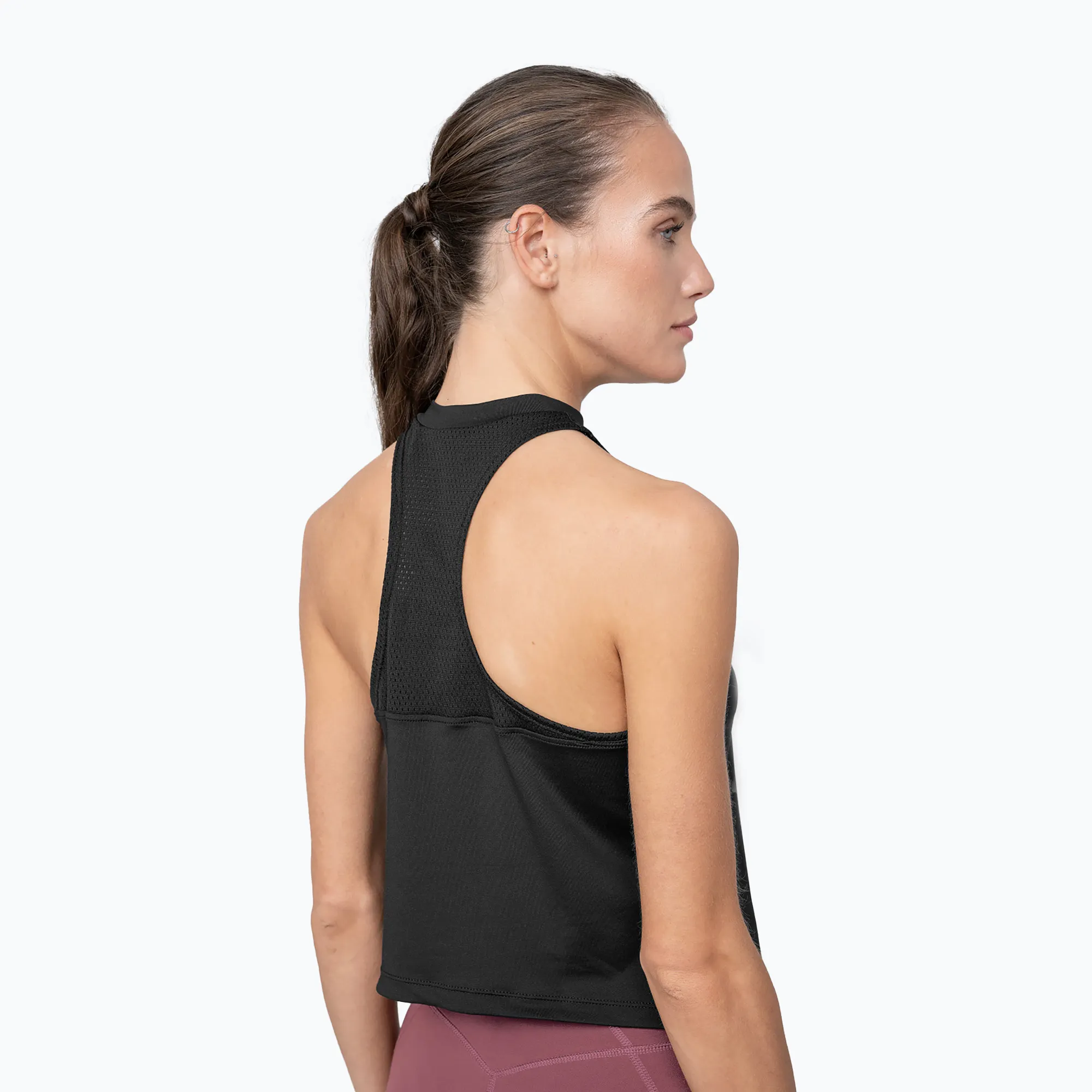 Koszulka treningowa damska 4F czarna - obrazek 3