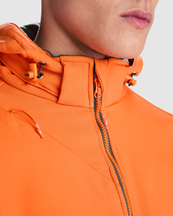 Softshell unisex Roly Syberia czarna - rozmiar 2XL - obrazek 4