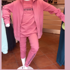 Legginsy dziecięce 4F różowe rozmiar 158