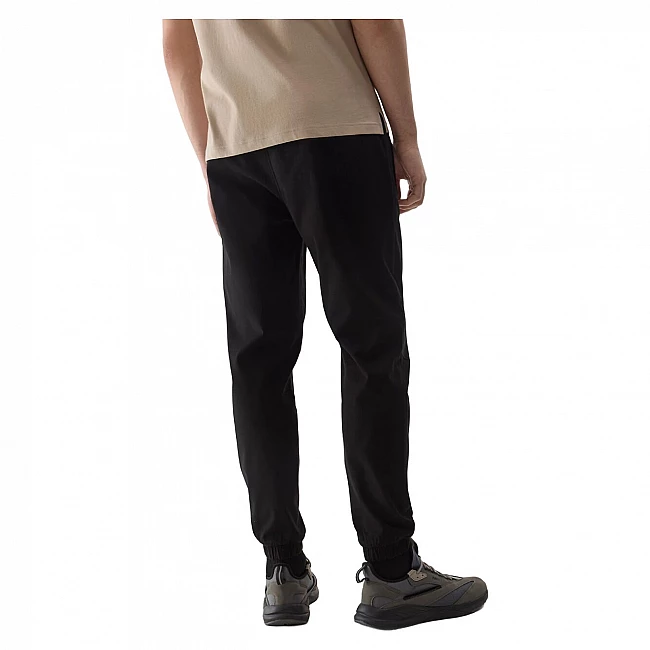 Spodnie męskie 4F 4FWSS24TTROM646 joggery czarne- rozmiar XL - obrazek 2