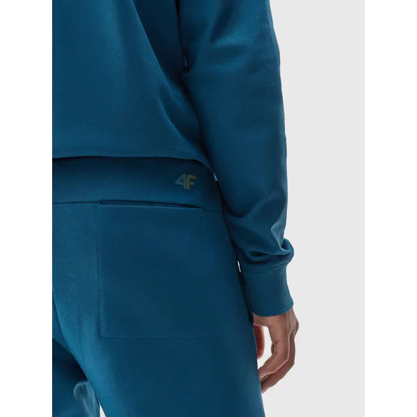 Spodnie dresowe męskie 4F Butelkowa ( morska) zieleń - obrazek 2