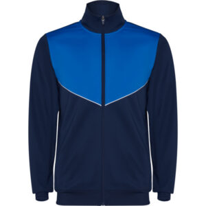 Dres sportowy z wysokim kołnierzem - kolor-granatowo/niebieski