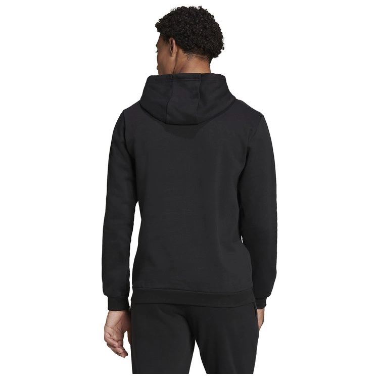 Bluza męska adidas Entrada 22 Sweat Hoodie Czarna H57512 - obrazek 2