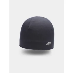 Czapka treningowa unisex 4F H4Z22-CAF004 czarna - rozmiar S/M