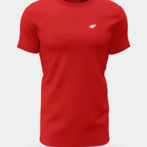 Koszulka męska 4F czerwona- rozmiar M