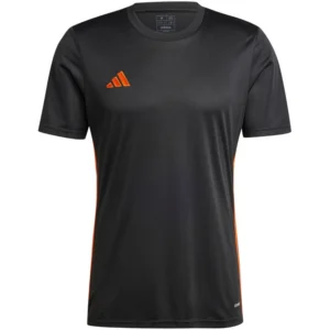 Koszulka sportowa Adidas Tabela 23 JI8826- czarno-pomarańczowa
