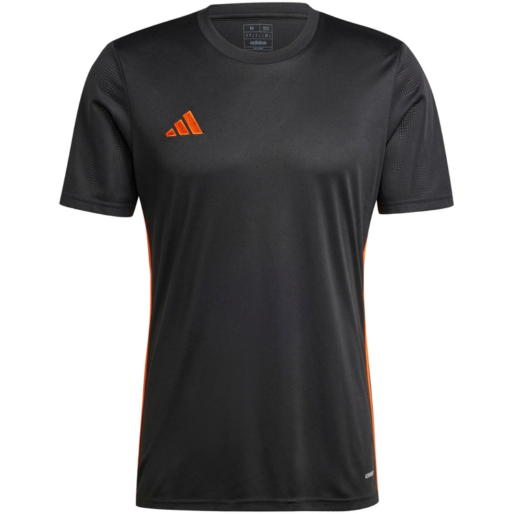 Koszulka sportowa Adidas Tabela 23 JI8826- czarno-pomarańczowa