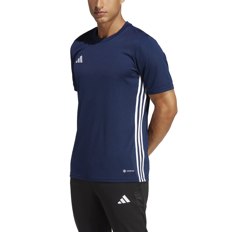 Koszulka sportowa Adidas Tabela 23 H44527- granatowa - obrazek 4