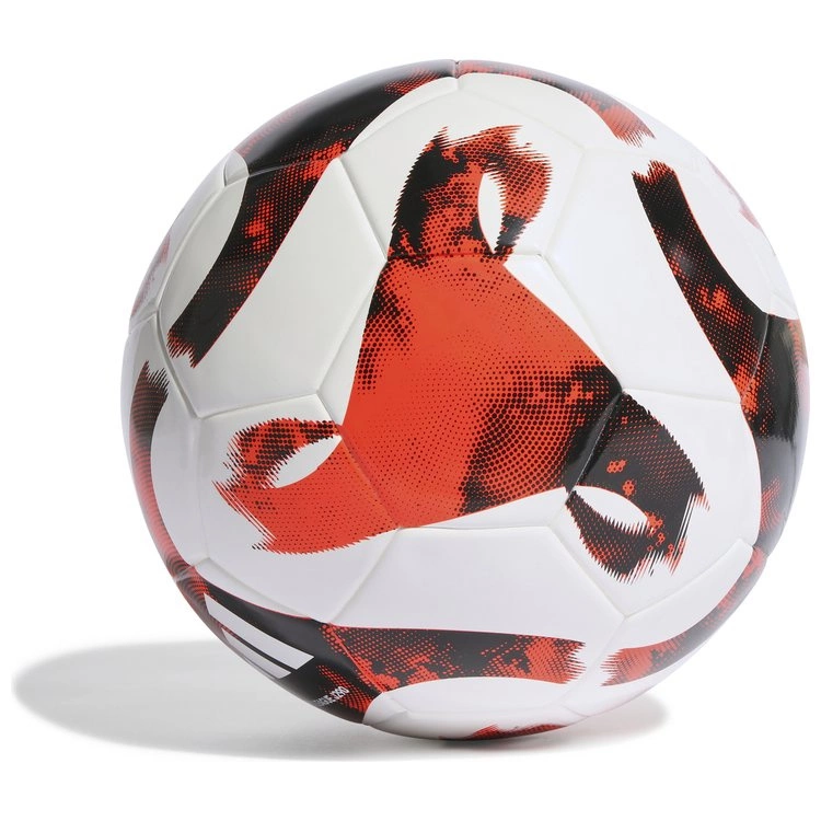 Piłka nożna Adidas Tiro Junior 290 League biało-czerwona - obrazek 2