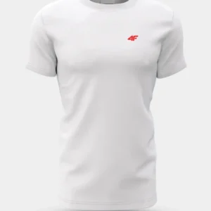 Koszulka męska 4F biała- rozmiar XL